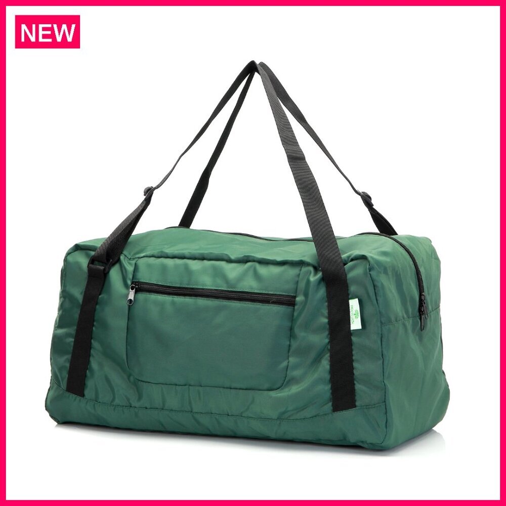 Foldable Travel Duffel Bag 30L Gym Sports Luggage Polyester Water Repellent